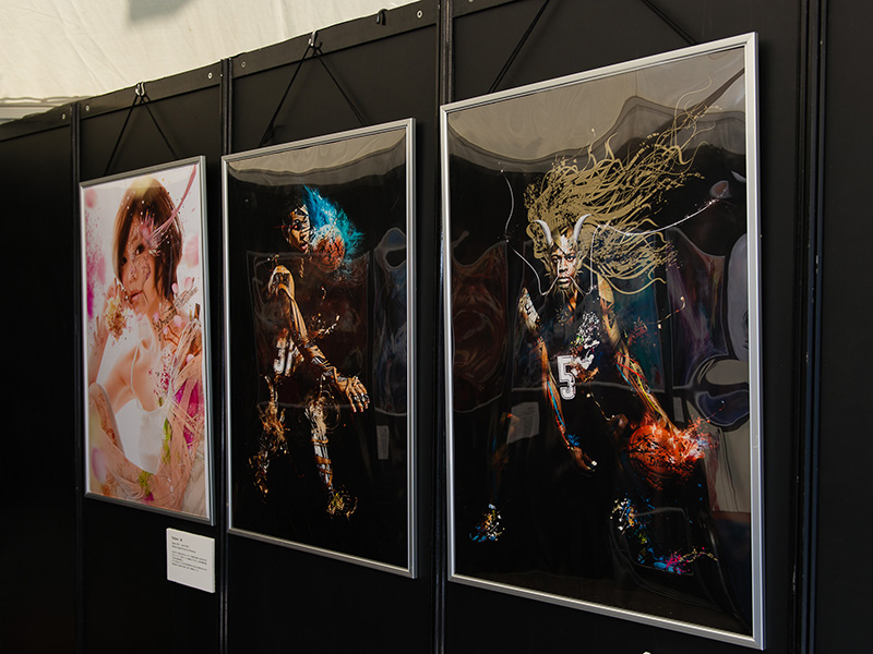 デモンストレーション&作品展示3