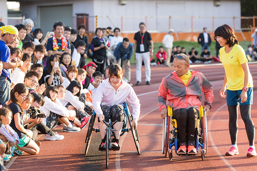高橋尚子の陸上教室1