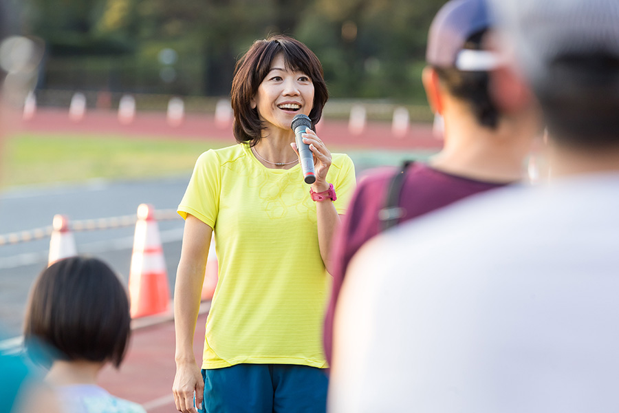 高橋尚子の陸上教室2