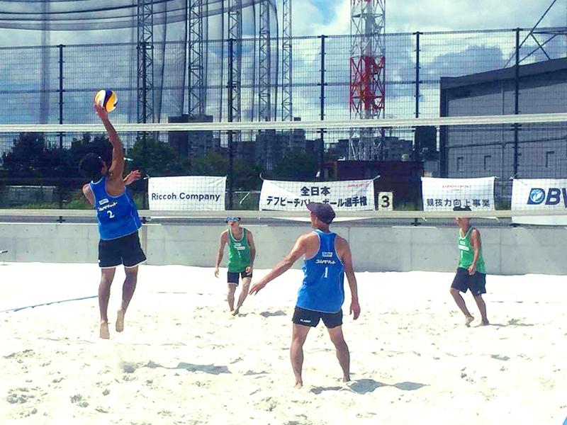 デフビーチバレー